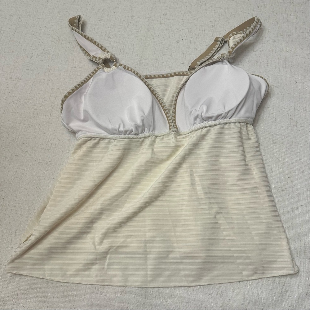 💜Women’s White Tankini — Size XXL - Picture 8 of 10